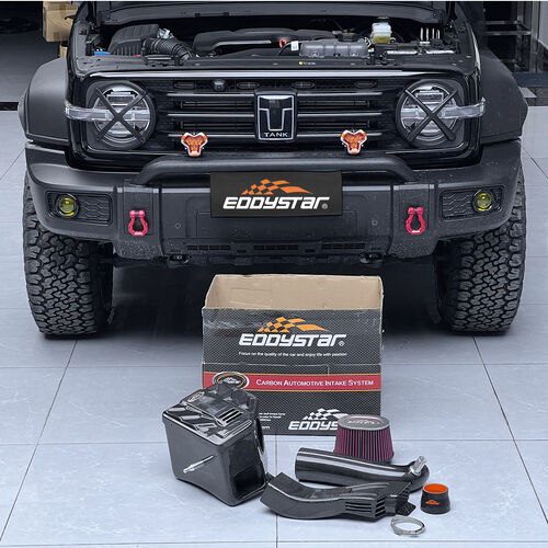 mais recente caso da empresa sobre Unleash the Fierce Power | Tank 300 2.0T Upgraded with EDDY Vortex Carbon Fiber Intake Box, Delivering Instant & Surge Power!