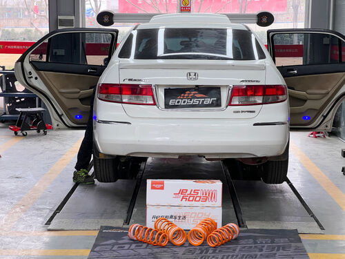 mais recente caso da empresa sobre 2004 Honda Accord 2.0L Atualizado com EDDY Sport Short Springs