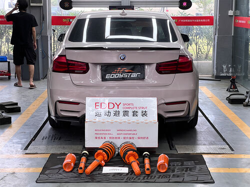 mais recente caso da empresa sobre 2018 BMW Série 3 2.0T Atualizado com Kit de Absorção de Choque EDDY Sport