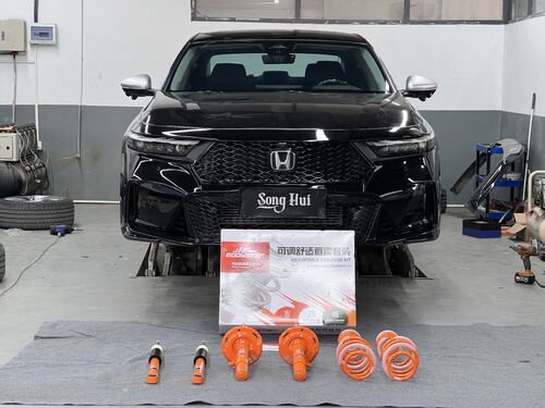 mais recente caso da empresa sobre Honda Accord de 11a geração atualizado com kit de absorção de choque EDDY