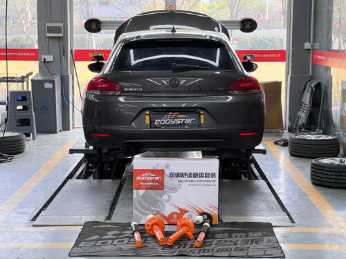 mais recente caso da empresa sobre 2013 Volkswagen Scirocco R 2.0T | EDDY Adjustable Comfort Shock Absorber Upgrade: Performance Coexists with Comfort