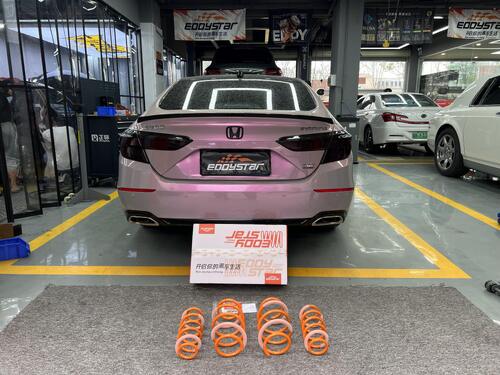 mais recente caso da empresa sobre 2022 Honda Inspire 1.5T Upgraded with EDDY Sport Lowering Springs, Balancing Stance and Riding Comfort