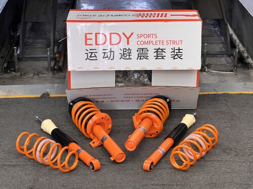 mais recente caso da empresa sobre 2008 Volkswagen Sagitar 1.8T atualizado com suspensão esportiva EDDY para melhor postura e desempenho em alta velocidade