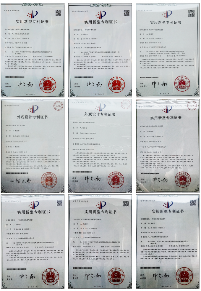 GUANGZHOU MODIFY-AH AUTOMOBILE TECHNOLOGY CO., LTD Controle de Qualidade