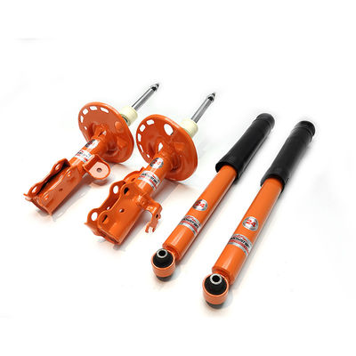 Substituição de choques e suportes de aço do Toyota Corolla para operação estável