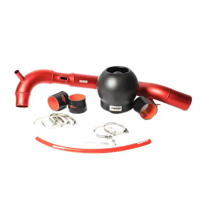 Golf Mk6 R20 Fibra de Carbono Entrada de Ar Compacta Com Tubo de Alumínio de Aviação