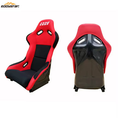 EDDYSTAR Carbon Fiber Bucket Seats Dual Slider Fácil instalação para carro de corrida