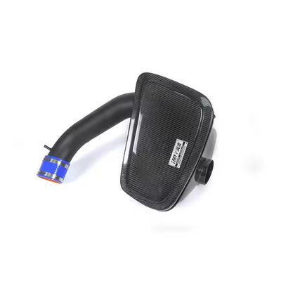 Kit de filtro de admissão de ar de fibra de carbono para automóveis Volkswagen Touareg