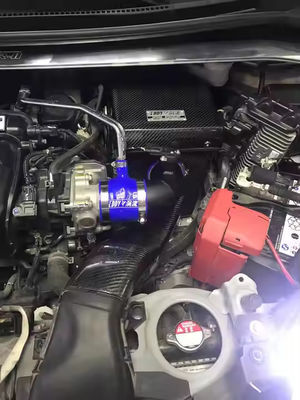 Kit de entrada de ar frio de alto fluxo para 14-17 Honda Fit GK5
