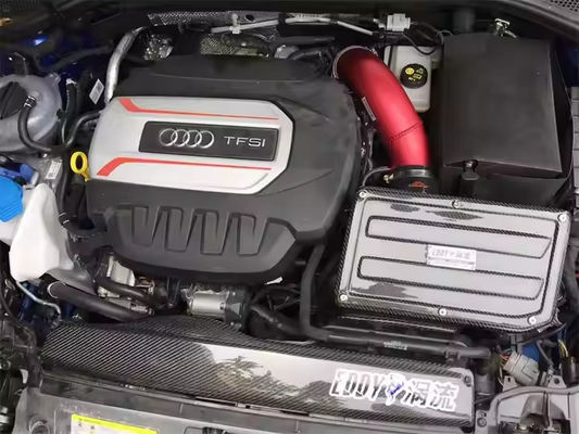 Kit de filtro de admissão de ar frio automático 15-17 Audi S3 2.0T