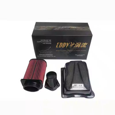 Entrada de ar de fibra de carbono para automóveis leves para proteção do motor
