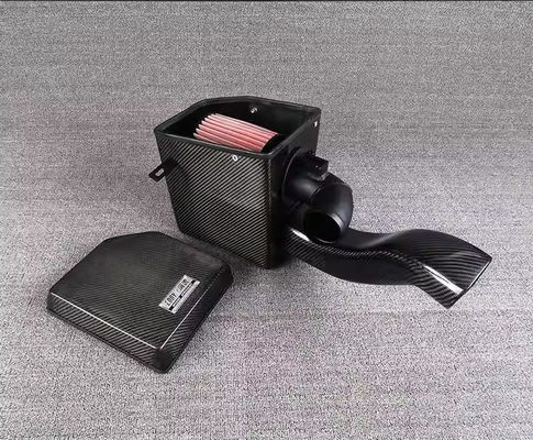 Resistência ao calor Fibra de carbono Entrada de ar Instalação fácil Para Honda Fit GK5