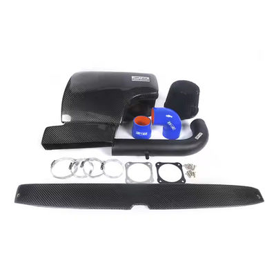 Fibras de carbono laváveis de longa duração Entrada de ar VW Golf 7 Partes de motores de automóveis