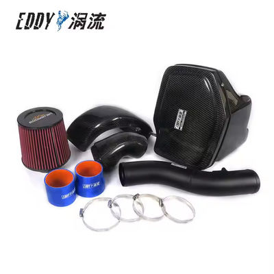 Kit de entrada de ar frio de alto fluxo resistente à corrosão flexível para Jaguar XF