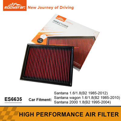 Estrutura compacta Filtro de ar de alto fluxo Melhorar a eficiência do motor para 1.8 Santana