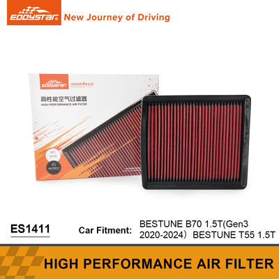 Eficiência energética Filtro de ar de fluxo elevado lavável BESTUNE B70 1.5T Peças para automóveis