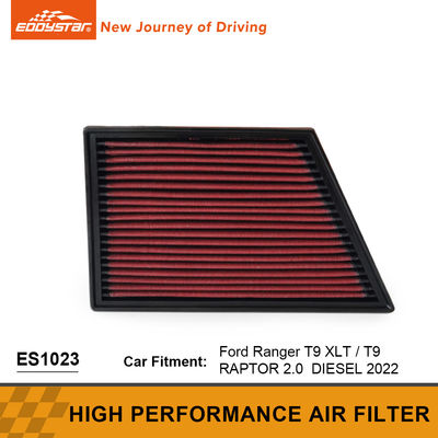 Filtro de ar de fluxo elevado personalizado limpeza de manutenção para Ford Ranger 2.3T