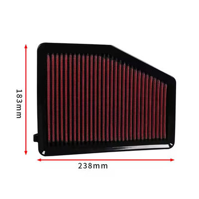 Filtros de ar de fluxo elevado laváveis Peças sobressalentes de automóveis duradouras para Honda Civic 1.8