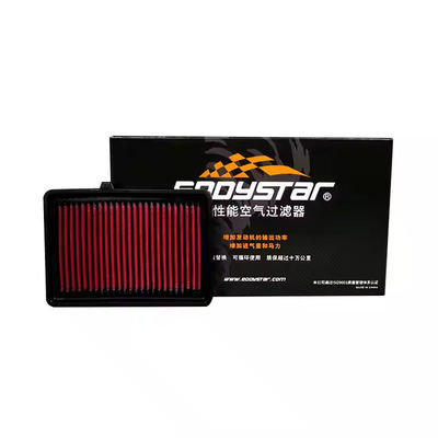 Limpeza do motor Filtro de painel de alto fluxo de montagem fácil Filtro de ar de automóvel GK5
