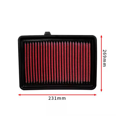 Limpeza do motor Filtro de painel de alto fluxo de montagem fácil Filtro de ar de automóvel GK5