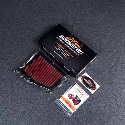 Filtro de ar de alto fluxo Porsche personalizável para melhorar a eficiência do motor