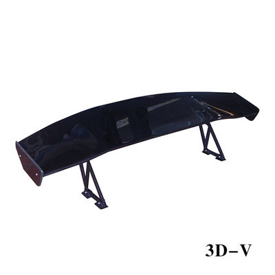 3D-V Personalizável Spoiler traseiro de fibra de carbono