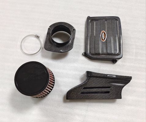 Kit de filtro de admissão de ar de fibra de carbono para Mercedes Benz W176 A45