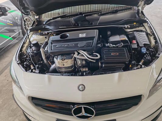 Kit de filtro de admissão de ar de fibra de carbono para Mercedes Benz W176 A45