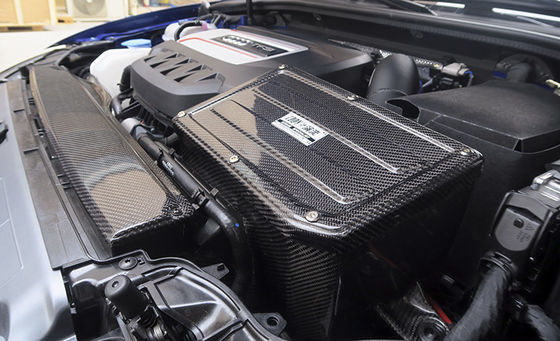 Audi S3 2.0 Fibra de carbono Entrada de ar Aumentar o fluxo de ar Peças do motor automotivo