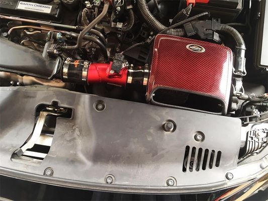 Airbox de alta vazão de fibra de carbono para Honda Civic