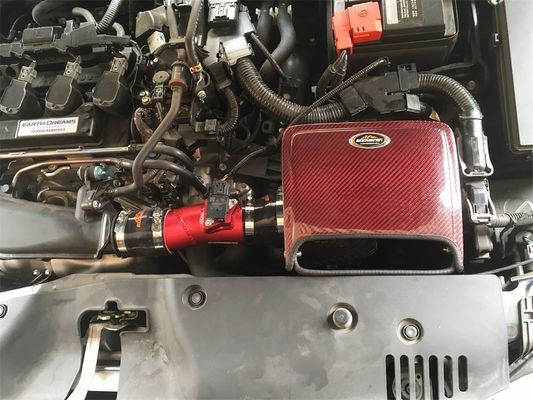 Airbox de alta vazão de fibra de carbono para Honda Civic