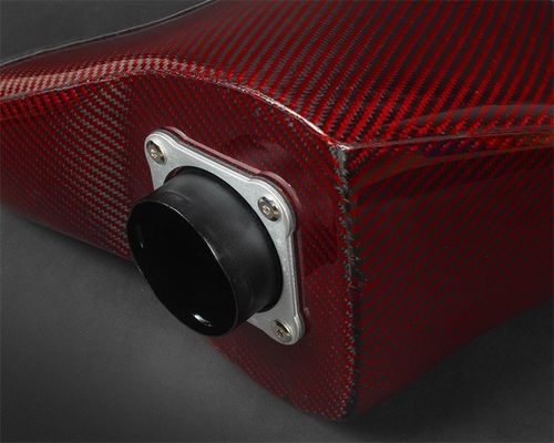 Aumentar o desempenho Fibra de carbono entrada de ar frio para VW Golf