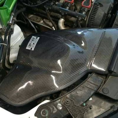 EDDY projetado para a potência de fibra de carbono High-Flow Airbox AUDI Q5