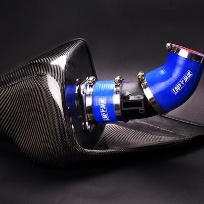 Airbox de fibra de carbono leve Forte e elegante Upgrade para AUDI A5