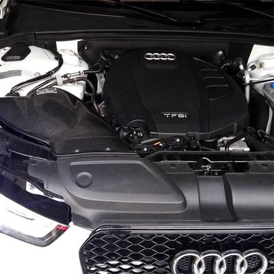 Airbox de fibra de carbono de alto desempenho Ar mais frio Mais potência Menos peso Para AUDI A5