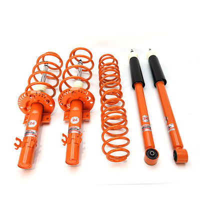 EDDY Performance Upgrade: Sport Short Springs Car Suspension Set para Série VW POLO