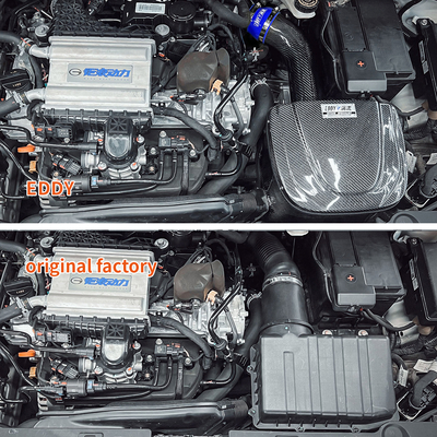 Caixa de Admissão de Carbono Fosco para Muscle Cars Trumpchi Shadow Leopard 1.5T 21-24