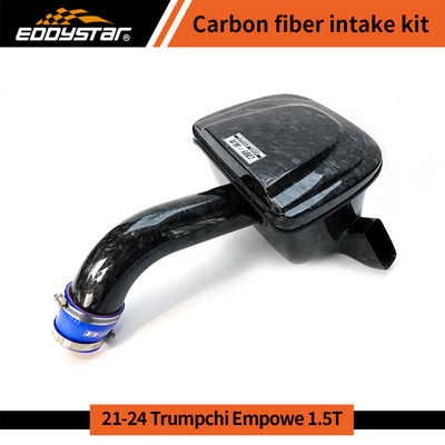 Kit de admissão a frio de alto desempenho EDDY em fibra de carbono forjada para Trumpchi Shadow Leopard 1.5T