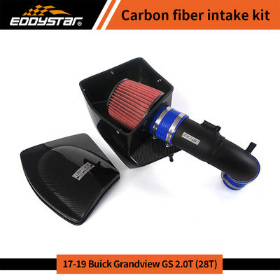 EDDYSTAR Kit de entrada de ar de fibra de carbono para Buick Grandview GS 2.0T (28T) com garantia limitada de 1 ano
