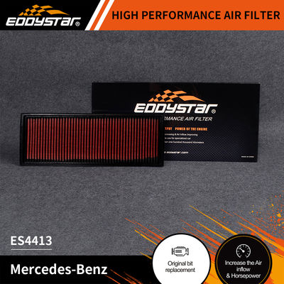 Filtro de Ar de Alto Fluxo EDDYSTAR Aumenta o Fluxo de Ar em 25% + com Gaze de Algodão de Alta Qualidade para Mercedes-Benz C230 ES2240