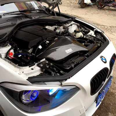 Admissão de ar em fibra de carbono EDDYSTAR geradora de vórtice com design de alto fluxo para BMW 116i 118i 1.6T(N13)
