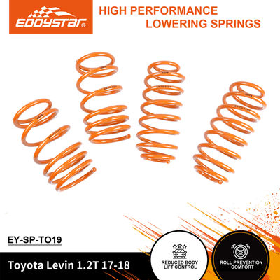 EDDYSTAR Precision Engineered Rust-resistant Lowering Springs with Intermediate Installation for Enhanced Performance